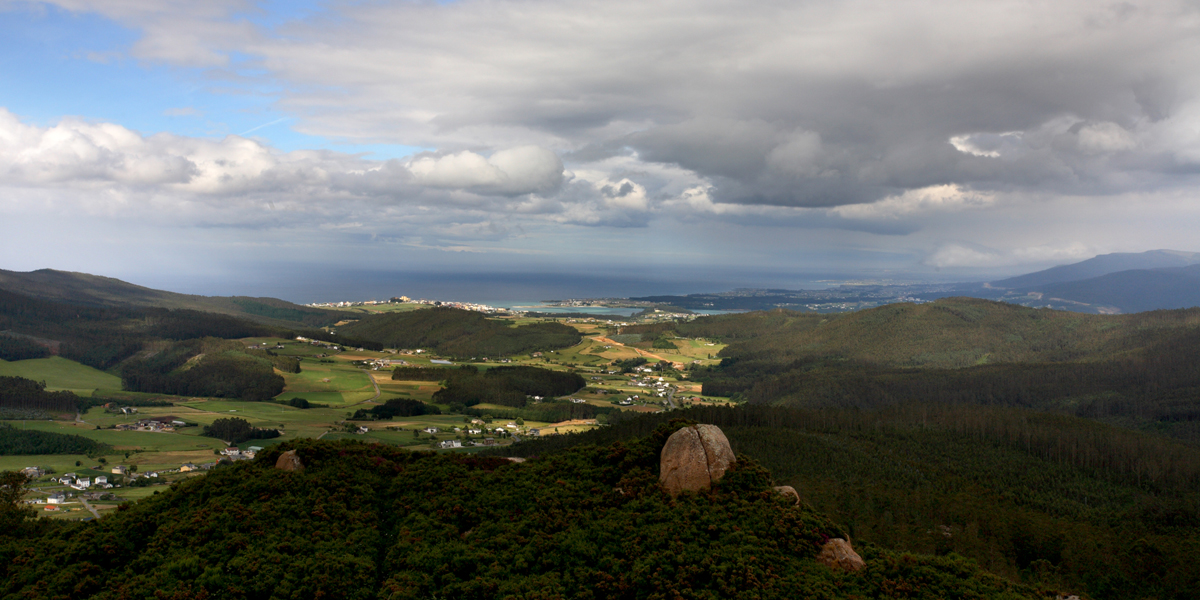 Ría de Foz desde Pico da Frouseira