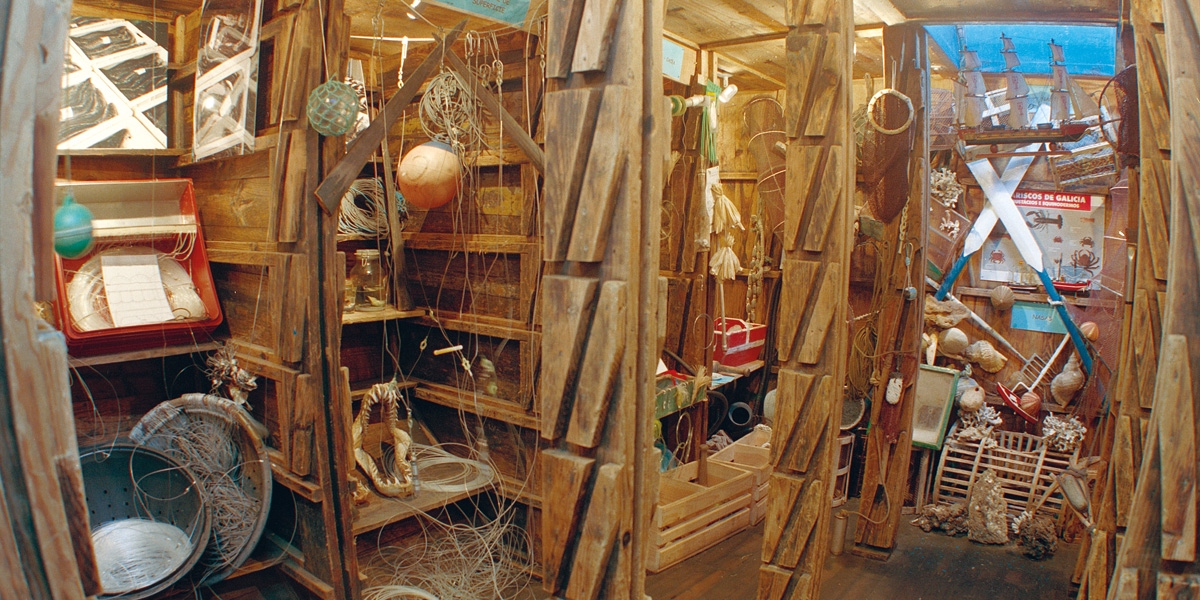 Barco Museo Boniteiro Reina del Carmen, interior (Burela)